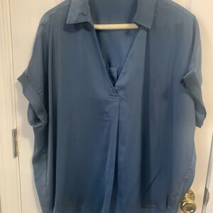 Mustard Seed Deep Blue Blouse